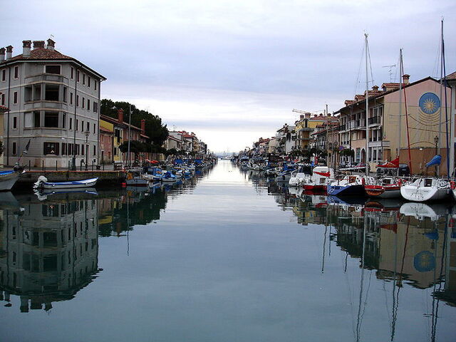 Der Hafen in Grado