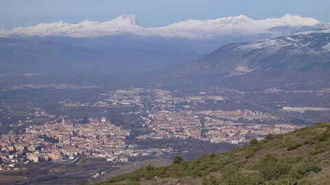 Blick auf Sulmona