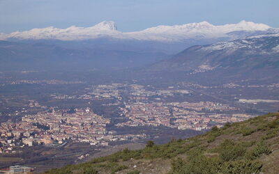 Blick auf Sulmona