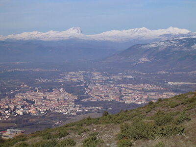 Blick auf Sulmona