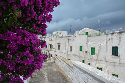 Straßen in Ostuni