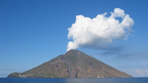 Stromboli Vulkan