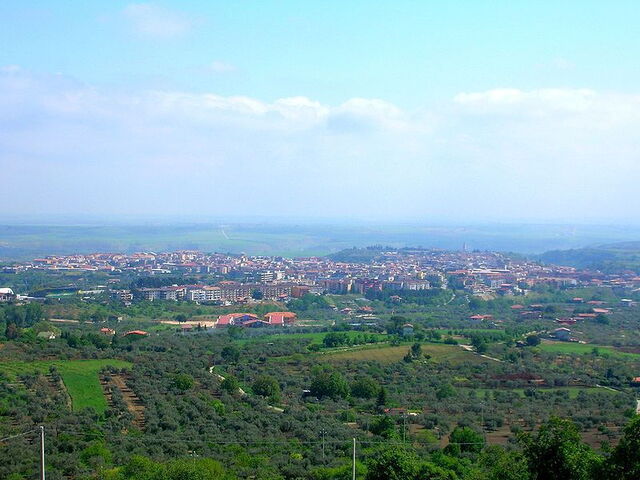 Blick auf Venosa, Basilikata