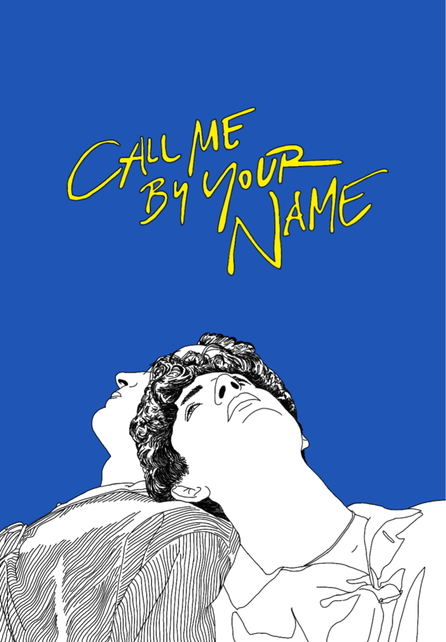 Call Me By Your Name, Illustriertes Poster