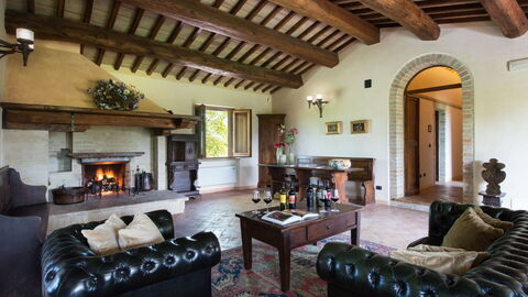 Villa Assisi, Wohnzimmer