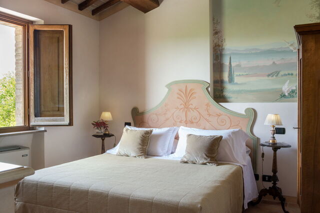 Villa Assisi, Schlafzimmer