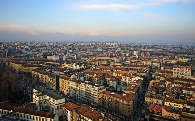 Blick auf Turin