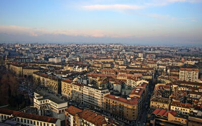 Blick auf Turin
