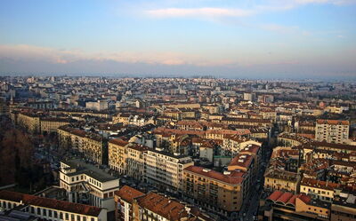 Blick auf Turin