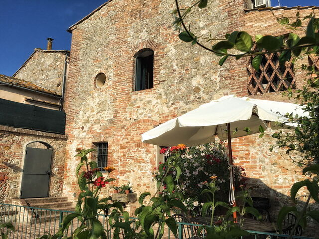 Casa Le Crete, Außenbereich