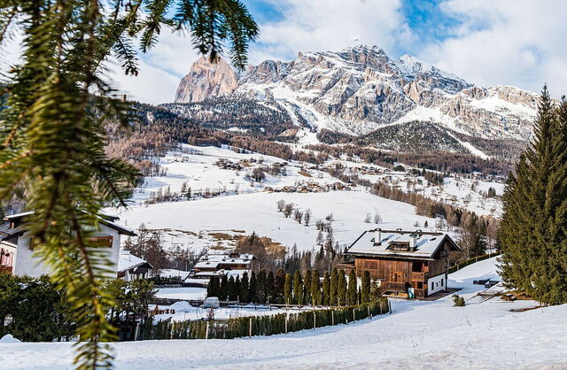 Häuser in Cortina D'Ampezzo