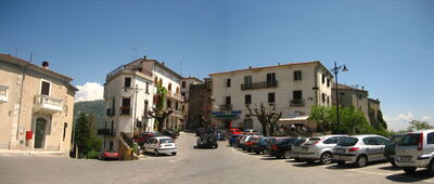 Die Straßen in Castel San Vincenzo