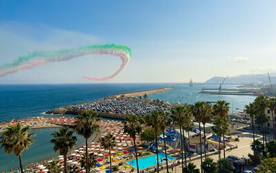 Aussicht vom Vista Mare Borgo Peri