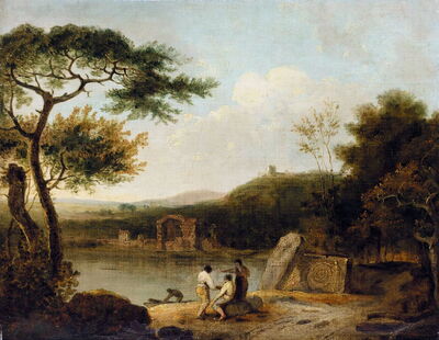 Avernus See I von Richard Wilson, ca. 1765