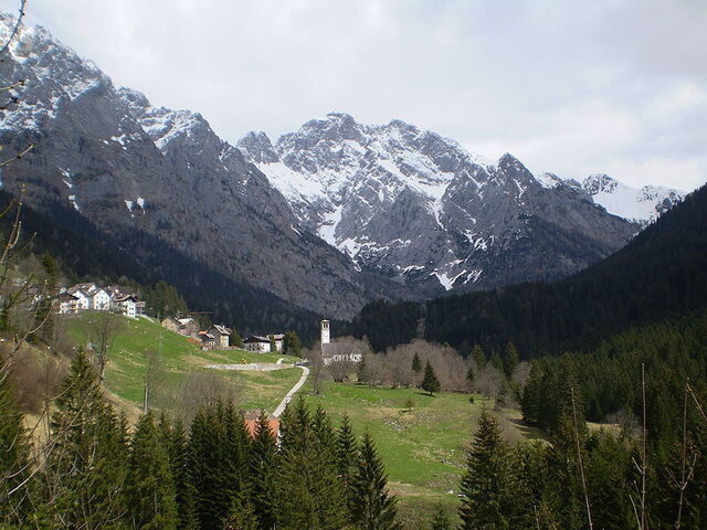 Berge in der Friaul-Julisch Venetien Region