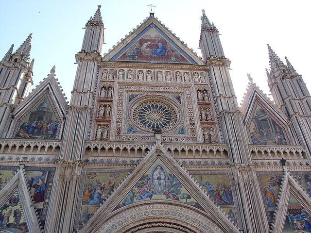Orvieto Kathedrale, Fassade