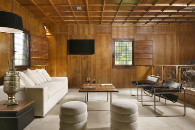 Torre Delle Cornacchie, Wohnzimmer