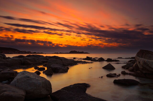 Sonnenuntergang auf Sardinien