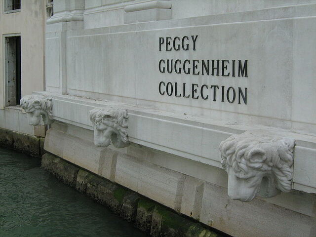 Fassade, Peggy Guggenheim Kollektion
