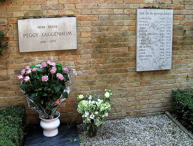 Gedenkstätte, Peggy Guggenheim Kollektion