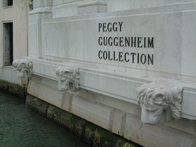 Fassade, Peggy Guggenheim Kollektion