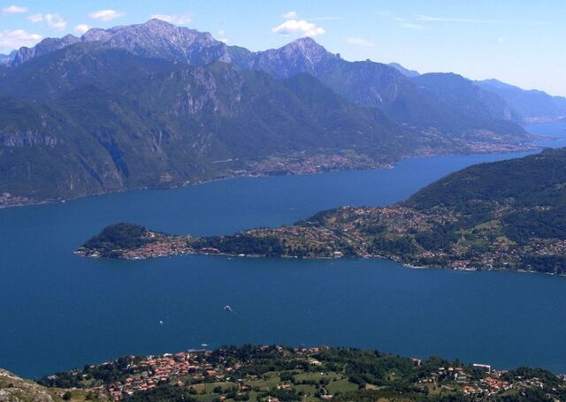 Ansicht des See Como
