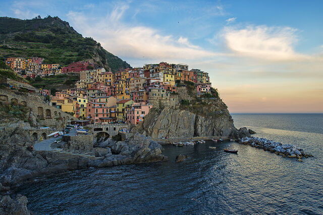 Die Stadt Manarola