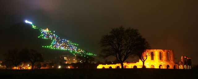Monte Ingino Weihnachtsbaum