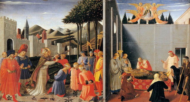 Fra Angelico, Die Geschichte des St. Nikolaus