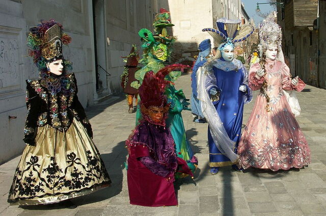 Karneval in Venedig Kostüme