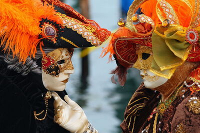 Venezianische Masken