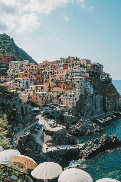 Manarola von oben