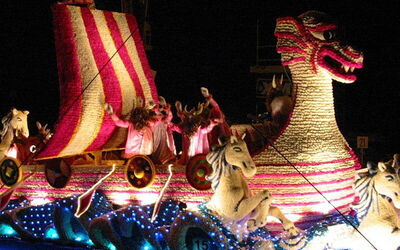 Beispiel eines Blumenfloßes