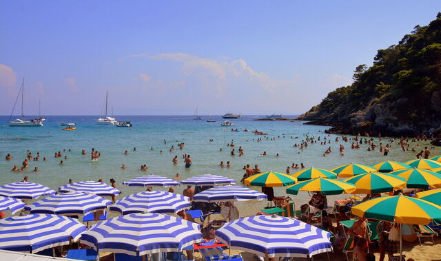 Ein Strand im Gargano