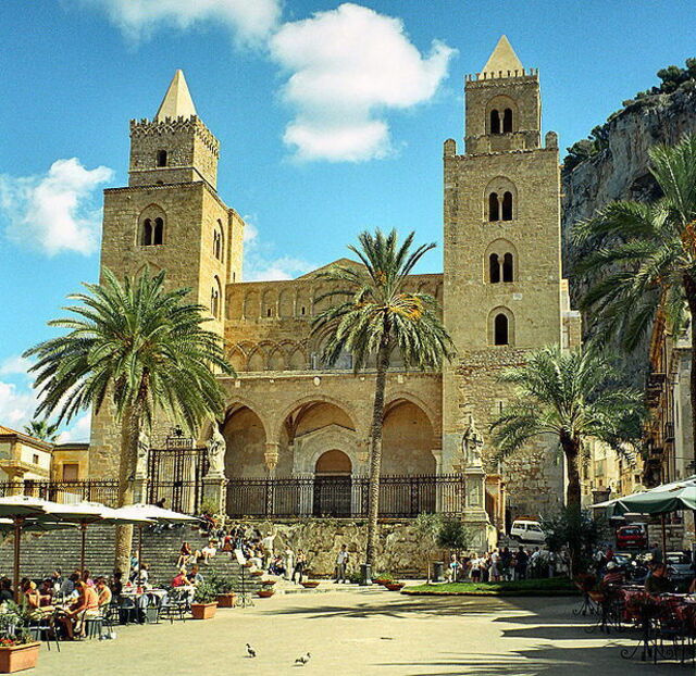 Die Kathedrale in Cefalù