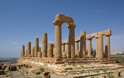 Der Tempel des Juno in Tal der Tempel