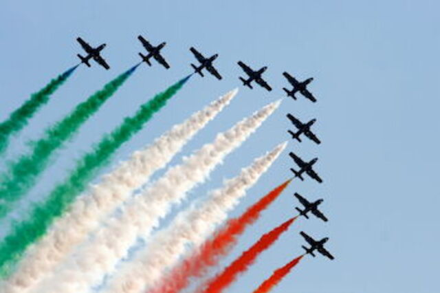 Tag der Befreiung Frecce Tricolori