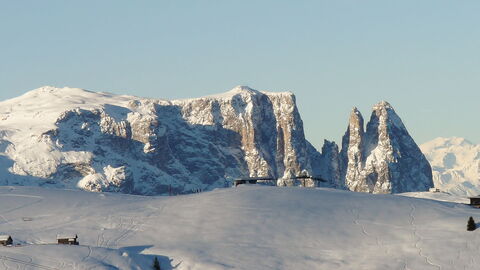 Altipiano dello Sciliar im Winter