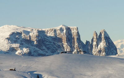 Altipiano dello Sciliar im Winter