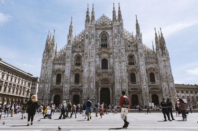 Die Kathedrale in Milan