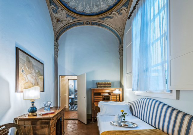 Dimora Del Palazzo Aldobrandini Del Papa, Bibliothek Schlafzimmer