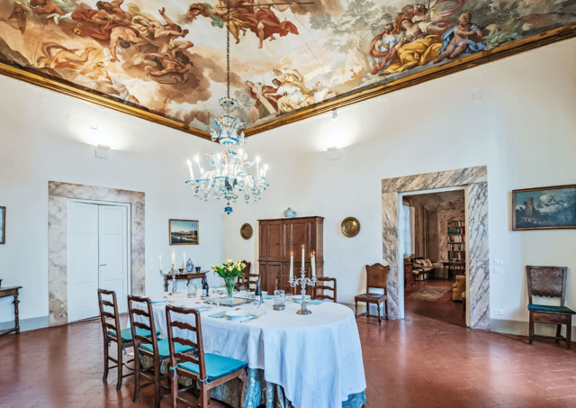 Dimora Del Palazzo Aldobrandini Del Papa, Esszimmer