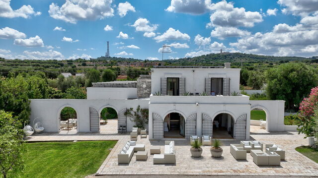 Masseria Isaia, Außenbereich