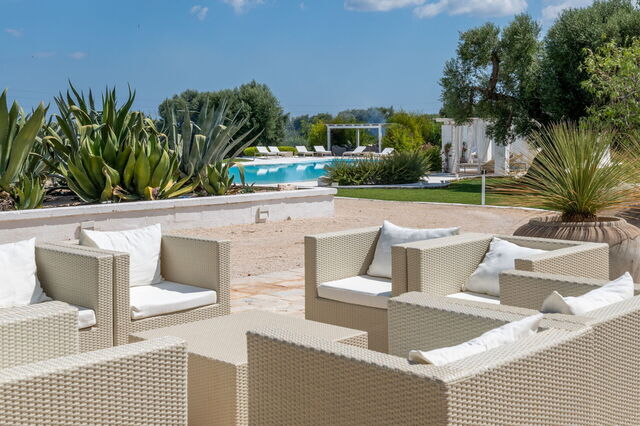 Lounge-Bereich, Masseria Isaia