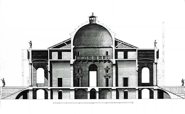 La Rotonda, Abschnitt