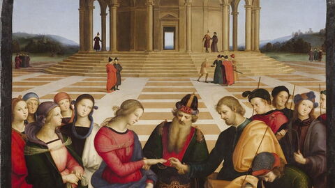 Die Hochzeit der Jungfrau von Raphael