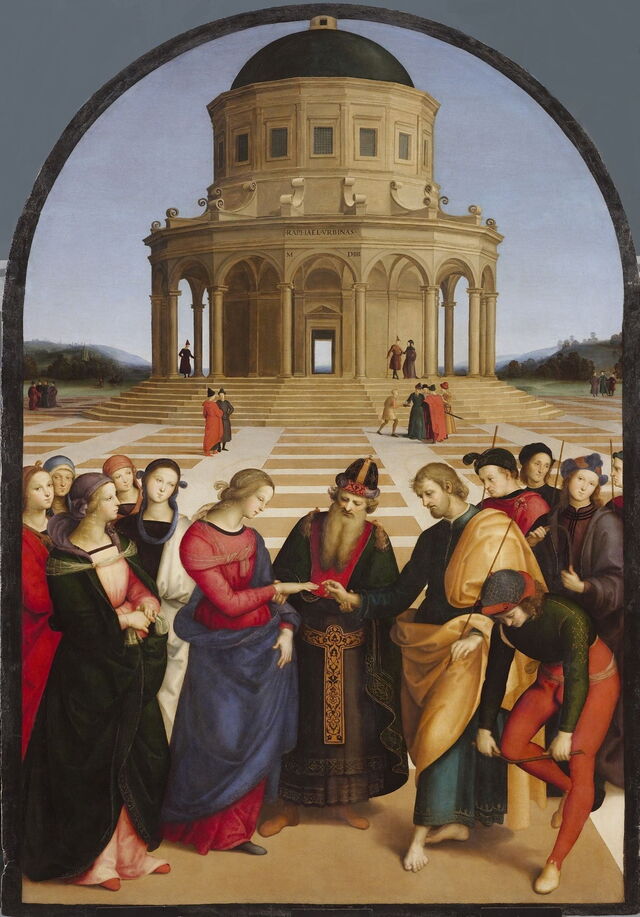 Die Hochzeit der Jungfrau von Raphael