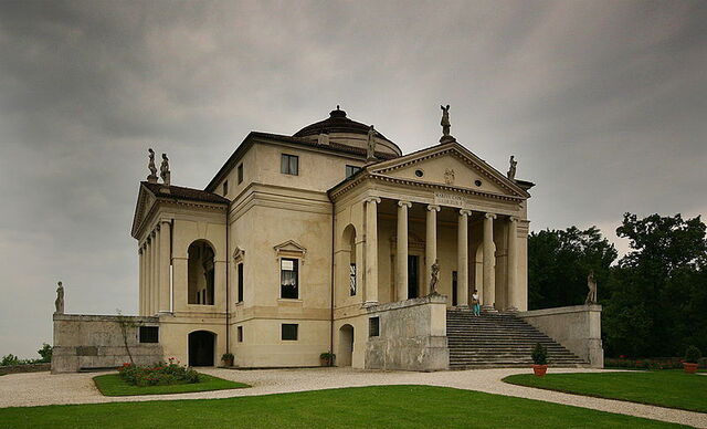 Die stilvolle Villa Rotunda
