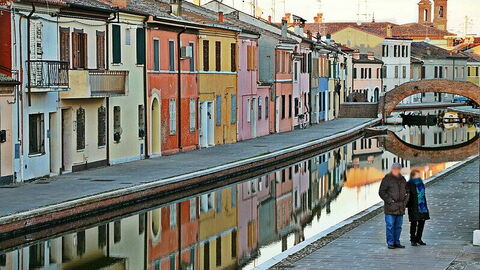 Comacchio, Kanäle