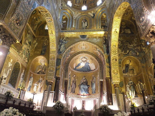 Cappella Palatina, Innenbereich